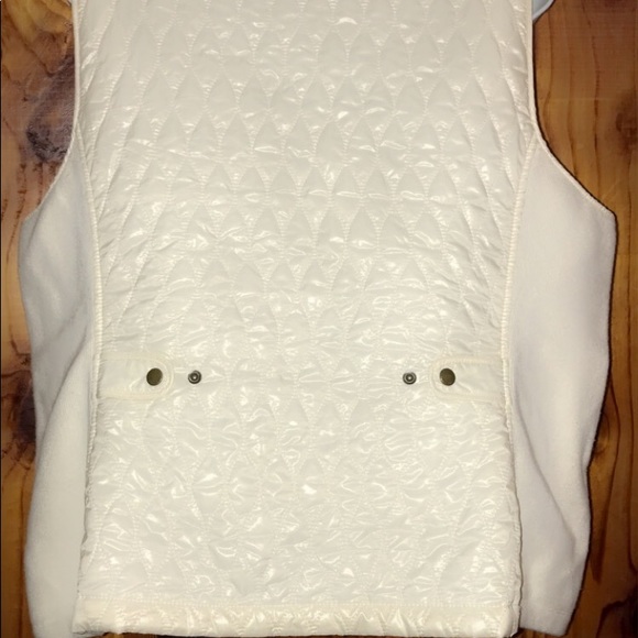 Talbots Cream Vest XLP - Picture 3 of 9